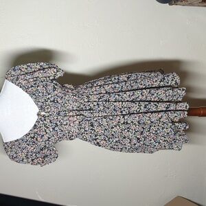 Self Esteem Mini/Skater Dress Floral Print NWT Juniors Size Large